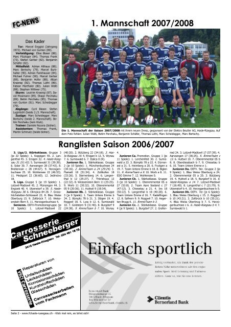 FC-NEWS 0708 1 - FC Hasle-RÃ¼egsau