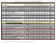 Northeastern Seminary - Annual Course Schedule MA/MDiv - Fall ...