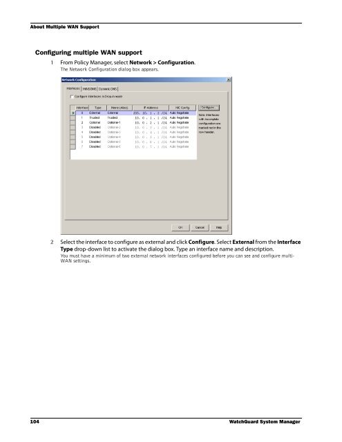 WSM User Guide - WatchGuard Technologies