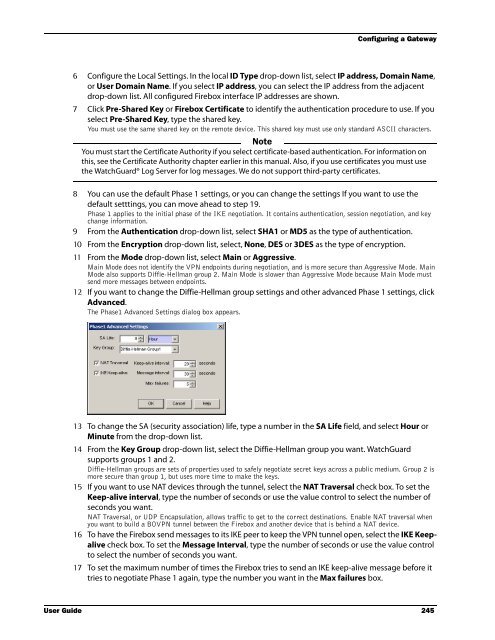 WSM User Guide - WatchGuard Technologies