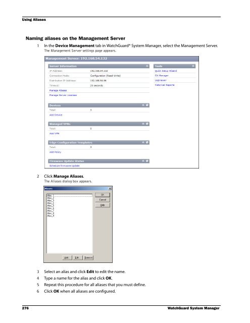 WSM User Guide - WatchGuard Technologies