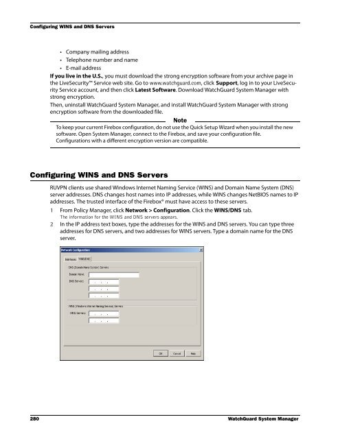 WSM User Guide - WatchGuard Technologies