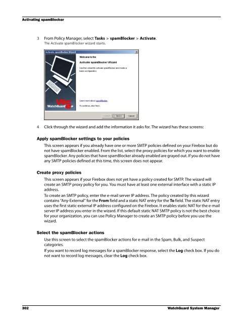 WSM User Guide - WatchGuard Technologies