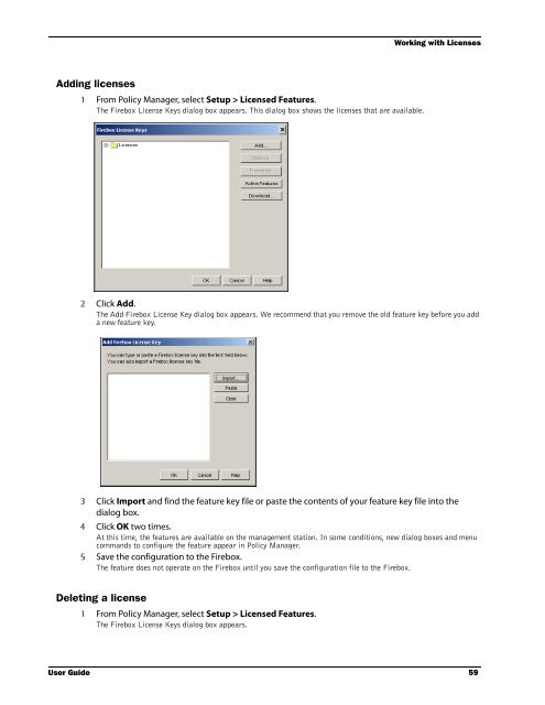 WSM User Guide - WatchGuard Technologies