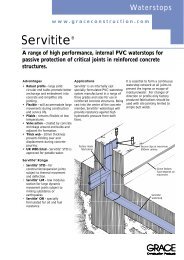 ServititeÂ® - Building materials and specialty construction products by ...