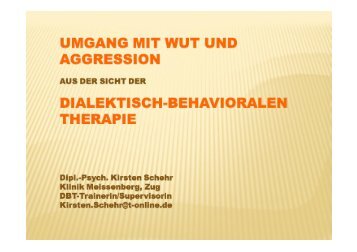 1.Wahrnehmung - Klinik fÃ¼r Psychiatrie und Psychotherapie