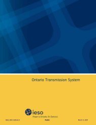 Ontario Transmission System - IESO