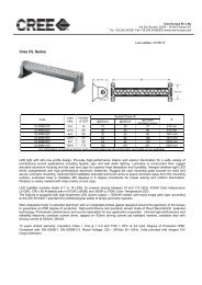 Spec Sheet PDF - Cree