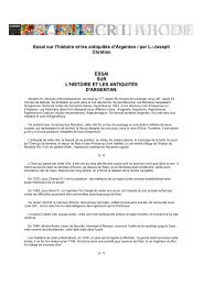 Essai sur l'histoire et les antiquitÃ©s d'Argentan / par L ... - Normannia