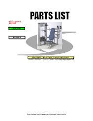 Cybex Strength Parts List.pdf - GymStore.com