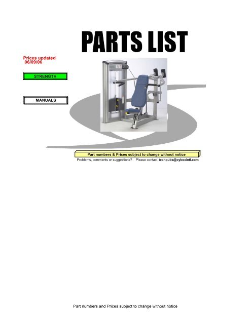Cybex Strength Parts List.pdf GymStore