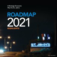 Roadmap 2021 Highlights - City of St. John's