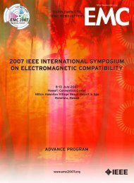 2007 ieee international symposium on electromagnetic compatibility