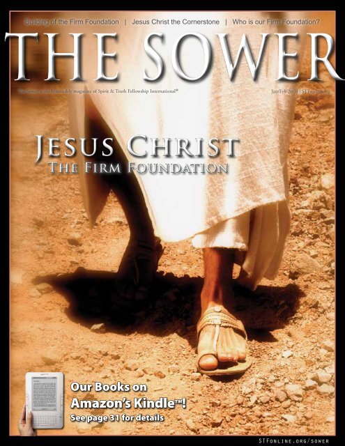 Jesus Christ: The Firm Foundation - Spirit & Truth Fellowship ...