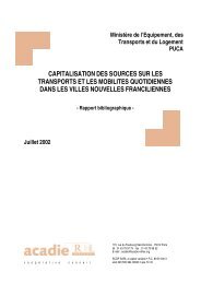 Rapport - Centre de documentation de l'urbanisme