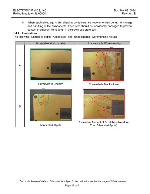 Workmanship Manual 6310034 - L-3 Communications