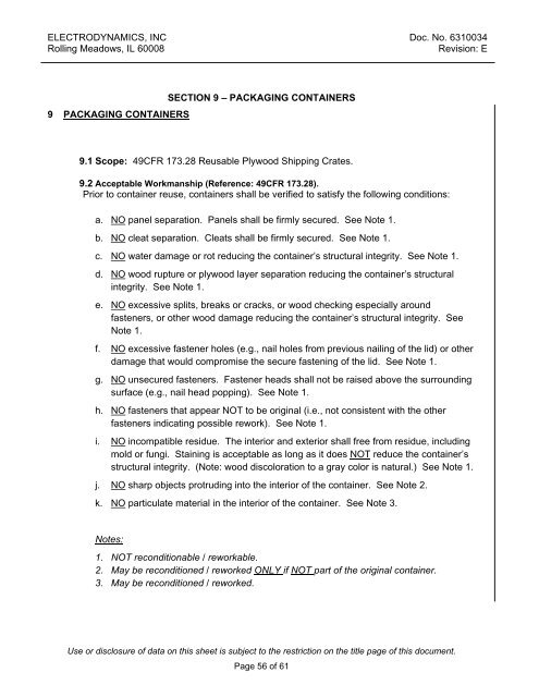 Workmanship Manual 6310034 - L-3 Communications