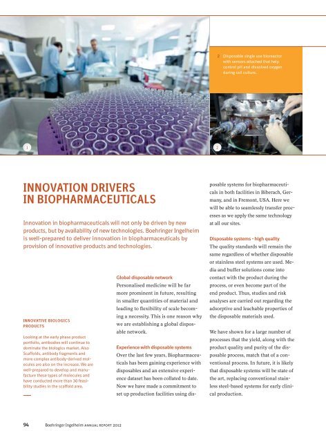 Corporate Magazine 2012 - Boehringer Ingelheim