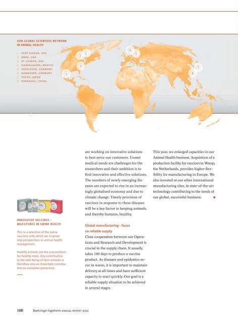 Corporate Magazine 2012 - Boehringer Ingelheim