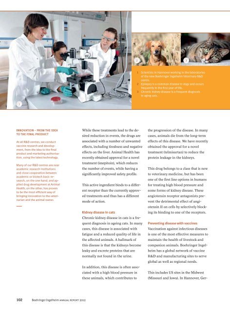 Corporate Magazine 2012 - Boehringer Ingelheim