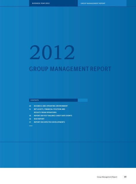 Corporate Magazine 2012 - Boehringer Ingelheim