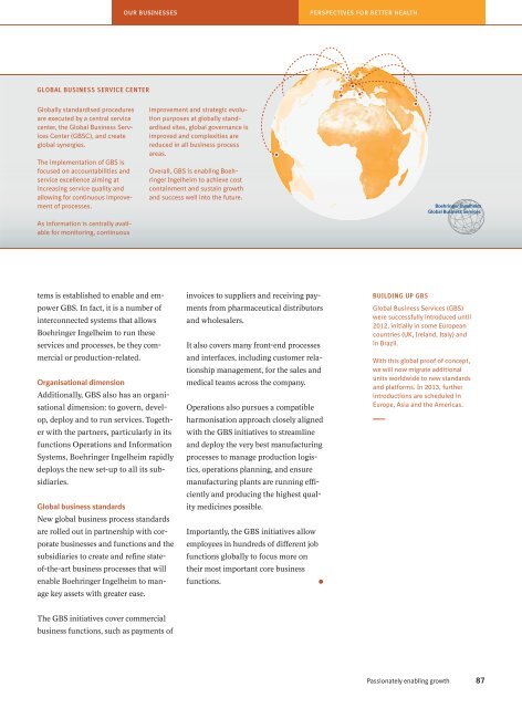 Corporate Magazine 2012 - Boehringer Ingelheim