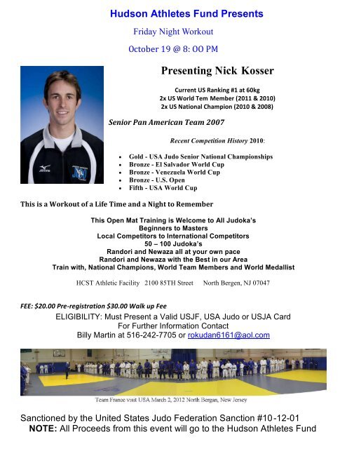 Presenting Nick Kosser - Billy Martin