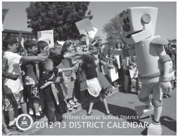 2012-13 District Calendar of School Events - Hilton Central School ...