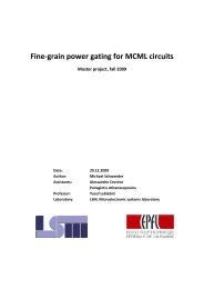 Fine-grain Power Gating for MCML Circuits - Microelectronic ...