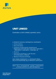 UNIT LINKED - Aviva