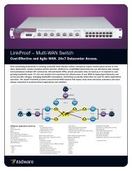 LinkProof Multi-WAN Switch Brochure