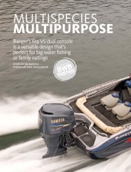 MULTISPECIES MULTIPURPOSE - Ranger Boats