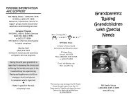 Grandparents brochure - National Center for Family / Professional ...