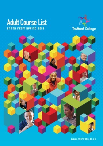 Adult Course List - Trafford College
