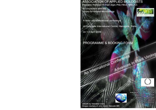 An International Conference - Association of Applied Biologists