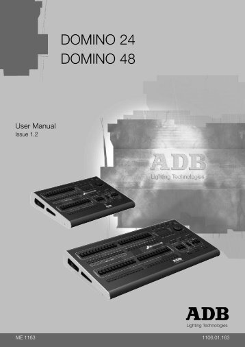domino 24 & 48 user - ADB Lighting Technologies