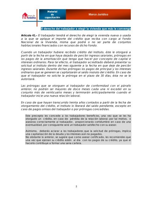 Gerencia de asesorÃ­a y servicios de crÃ©dito - Infonavit