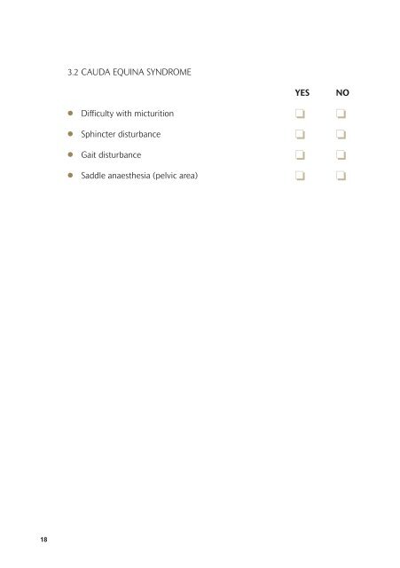 Preventing Chronic Disability from Low Back Pain - Welfare.ie