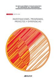 investigaciones, programas, proyectos y experiencias - Revista ...