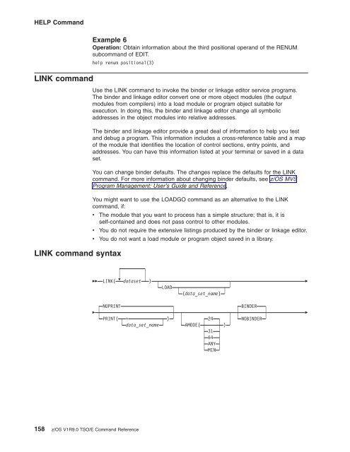 z/OS V1R9.0 TSO/E Command Reference