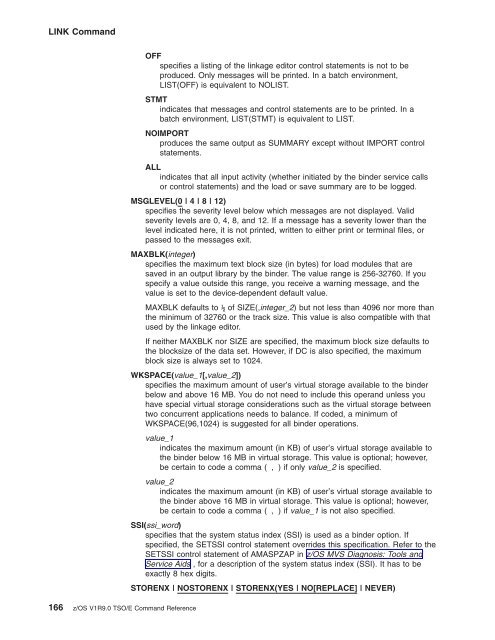 z/OS V1R9.0 TSO/E Command Reference