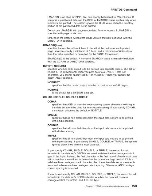 z/OS V1R9.0 TSO/E Command Reference