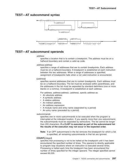 z/OS V1R9.0 TSO/E Command Reference