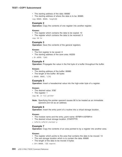 z/OS V1R9.0 TSO/E Command Reference