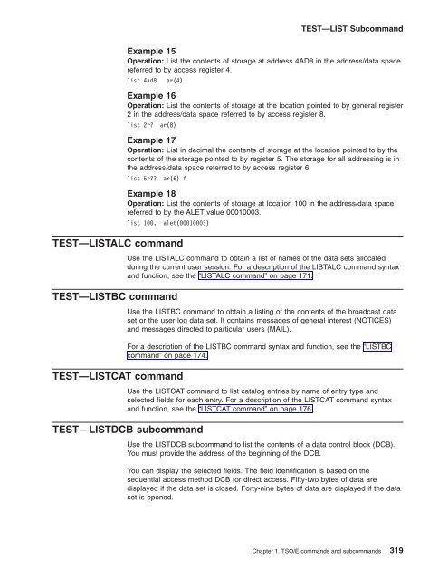 z/OS V1R9.0 TSO/E Command Reference