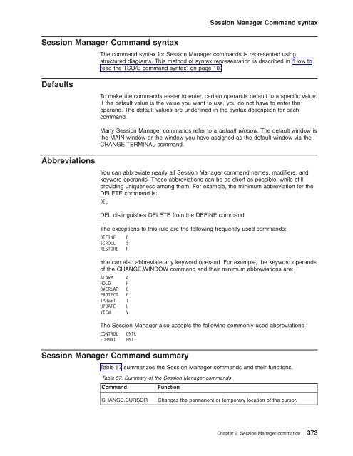 z/OS V1R9.0 TSO/E Command Reference