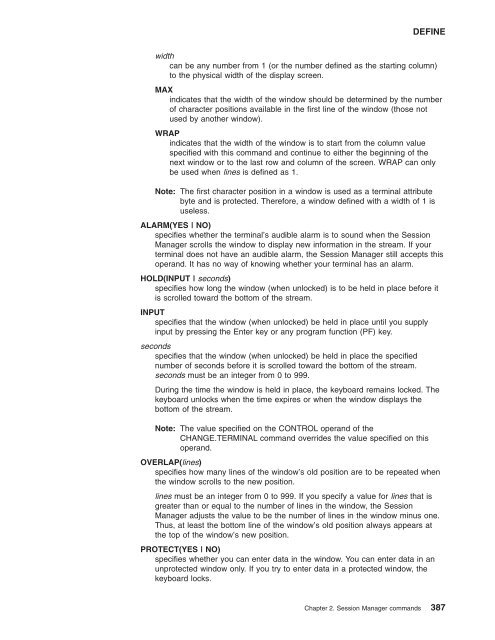 z/OS V1R9.0 TSO/E Command Reference