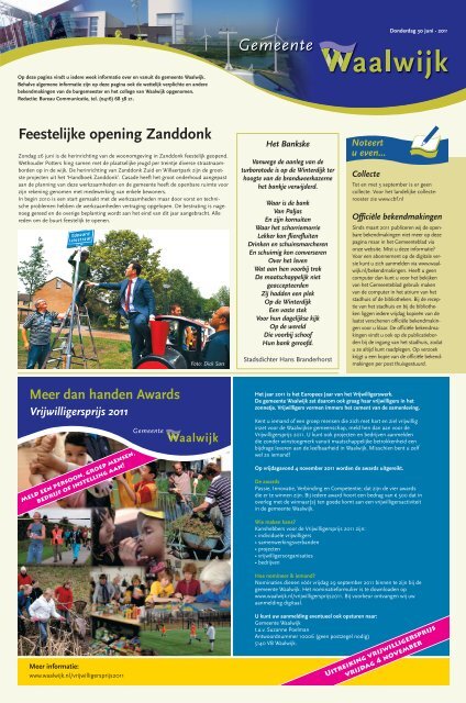 Gemeentepagina week 26 - Gemeente Waalwijk