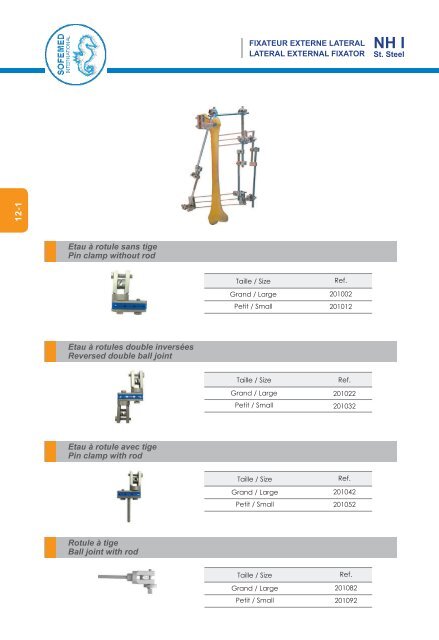 Lateral external Fixator - sofemed