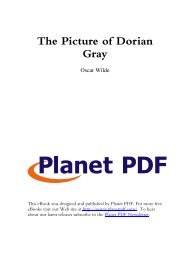 The Picture of Dorian Gray - Planet PDF